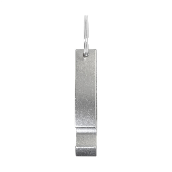 Bottle Opener Keyring Ellopi - Silver