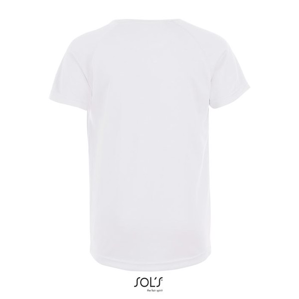 SPORTY KIDS T-SHIRT 140g - White / 4XL