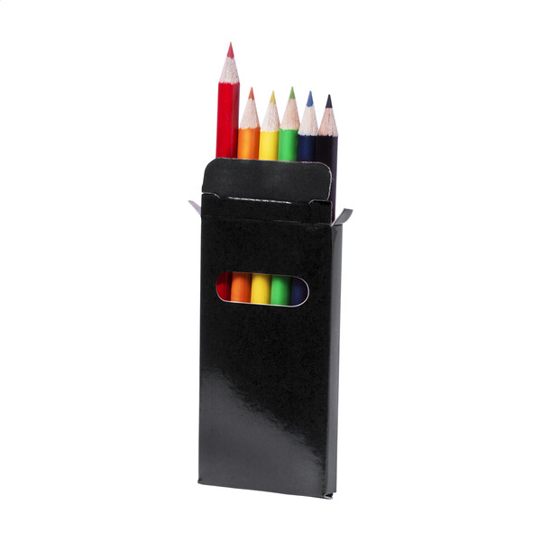 Sada 6 Farbičiek Lionni - Black