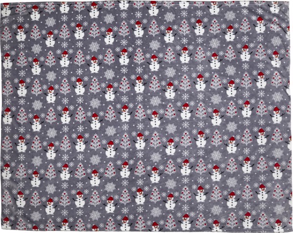Manta em poliéster (260 gr/m²) Michelle - Grey