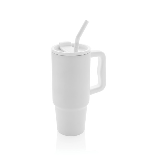 Embrace deluxe RCS reciklirana čaša od nehrđajućeg čelika 900 ml - Bijela