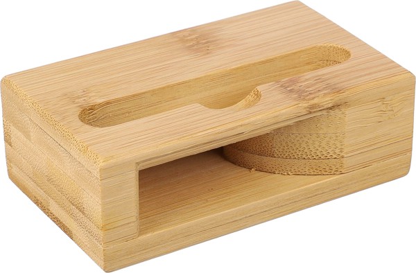 Suporte para telemóvel em bambu Albert