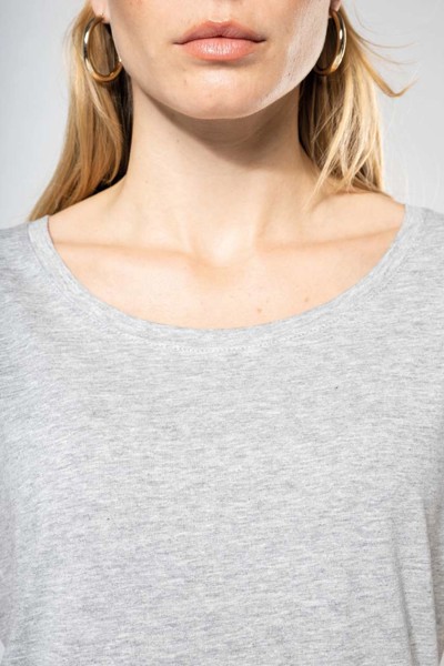 Ladies' Long T-Shirt - Black / L/XL