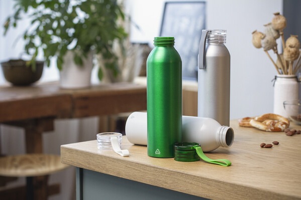 Recycled Aluminium Bottle Ralusip - White