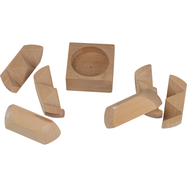 CAROLYN Puzzle din lemn - Beige