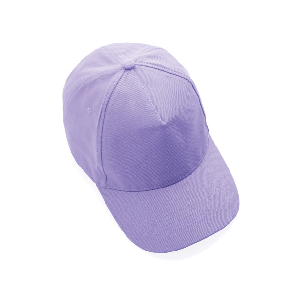 5 dílná kšiltovka Impact z 280g recyklované bavlny AWARE™ - Lavender