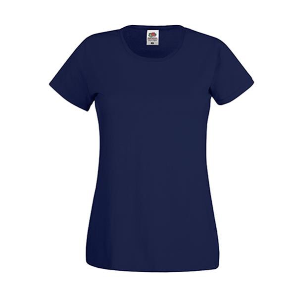 T-Shirt Original T Ladies 145G - 100% Algodão - Vermelho / XL