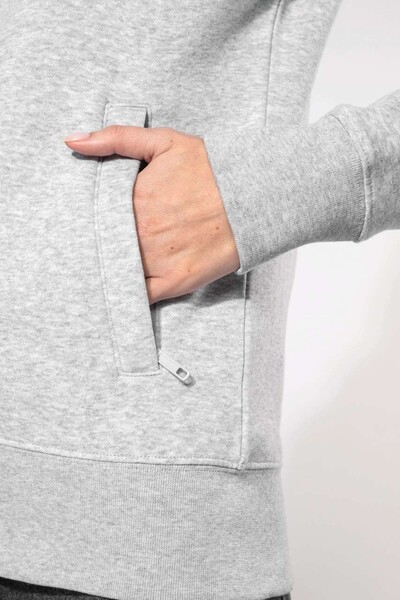 Ladies Fleece Cadet Jacket - Black / M