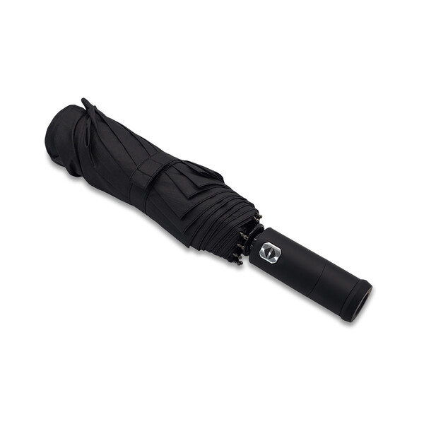 Byoko umbrella with torch - Black
