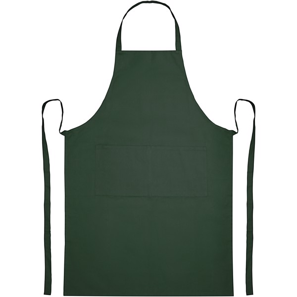 Orissa 200 g/m² organic cotton apron - Forest Green