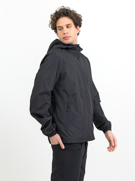 Grab Windbreaker Black S