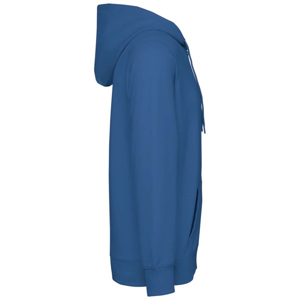 Unisex Full Zip Hoodie - Light Royal Blue / 3XL