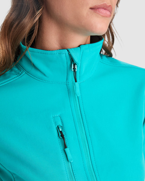 Softshell Nebraska Woman - AGUAMARINA / 2XL