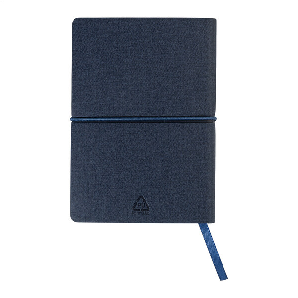 Carnet de notes en RPU Strappuk - Bleu Foncé