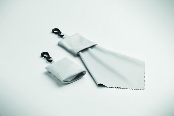 RPET cleaning cloth Clear - White