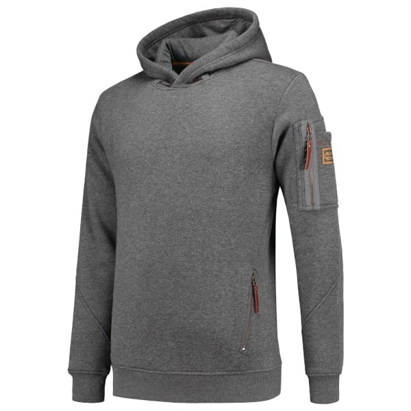 Mikina pánská Tricorp Premium Hooded Sweater - Stone Melange / S