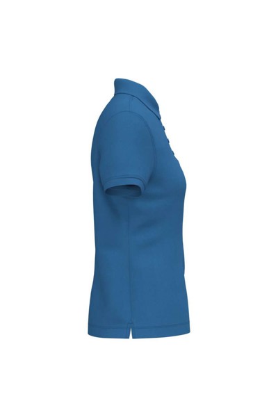 Ženska polo majica kratkih rukava od pikea - Light Royal Plava / 3XL
