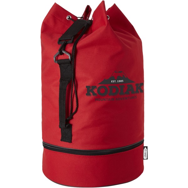 Sac marin Retrend en plastique recyclé 35L - Rouge