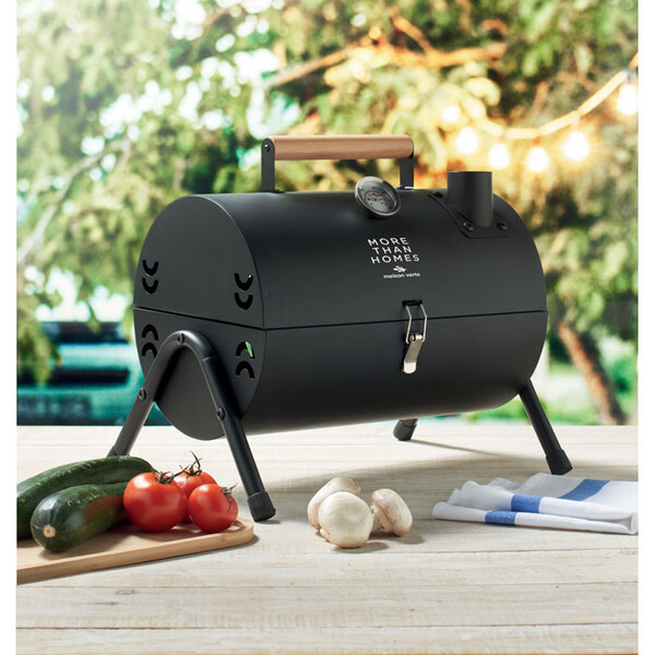 Barbacoa portátil con chimenea Chimey