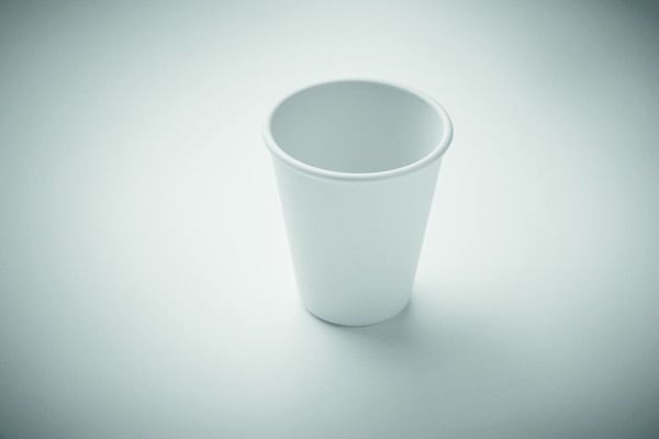 Reusable PLA single wall cup Cupful - White