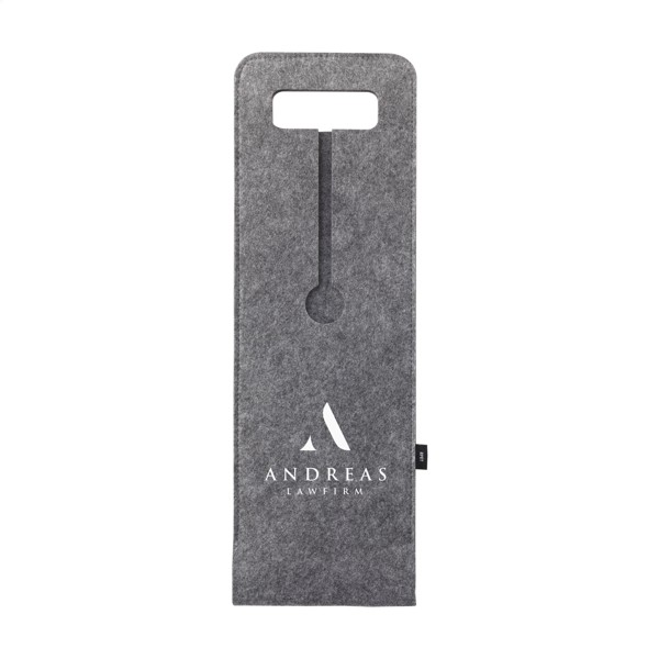 Wine Bag-to-Give GRS RPET sac à vin - Gris