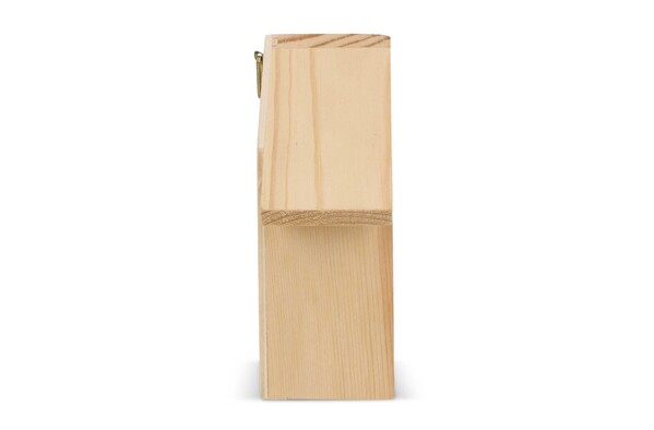 Bee station wood FSC, 110x103x40mm