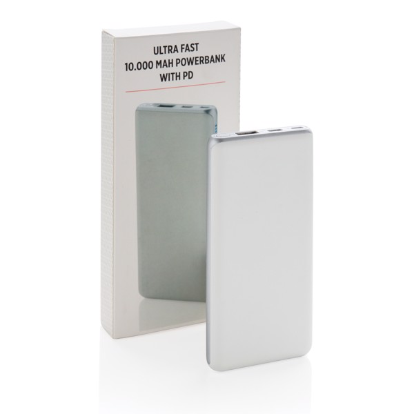 Batterie de secours Ultra rapide 10.000 mAh et type-C