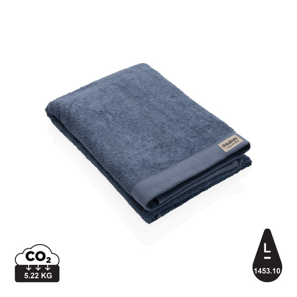 Ukiyo Sakura AWARE™ kupaonski ručnik 500 g/m², 70×140 cm - Plava