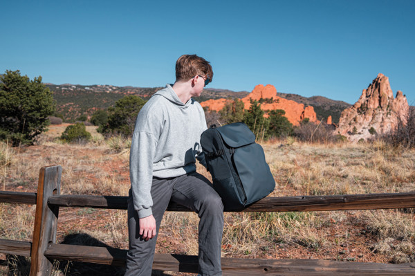 Sac weekend en rPET AWARE™ Pascal - Bleu Marine