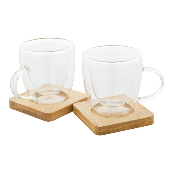 Set de tasses en verre espresso Mocaboo