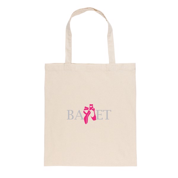 Impact AWARE™ Recycled cotton tote 145g - White