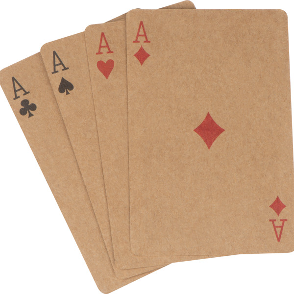 Poker classic card game  ALEXANDER - Beige