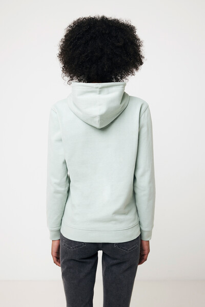 Mikina s kapucí Iqoniq Jasper z recykl. bavlny - Iceberg Green / XXL