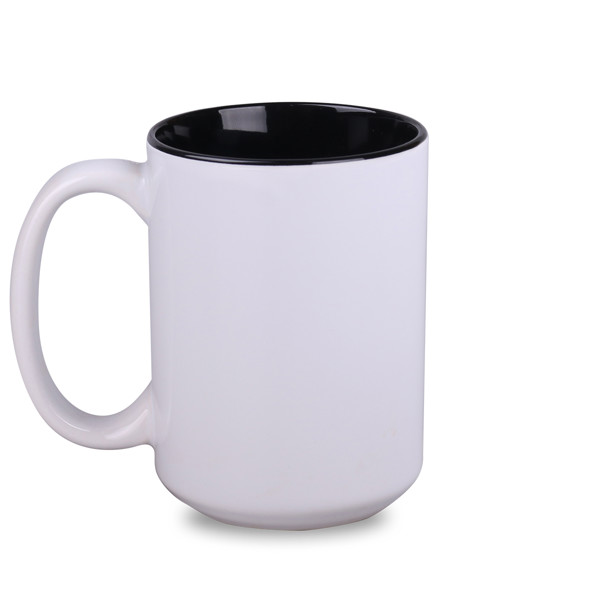 Sublimation mug ceramic, 440g - Black