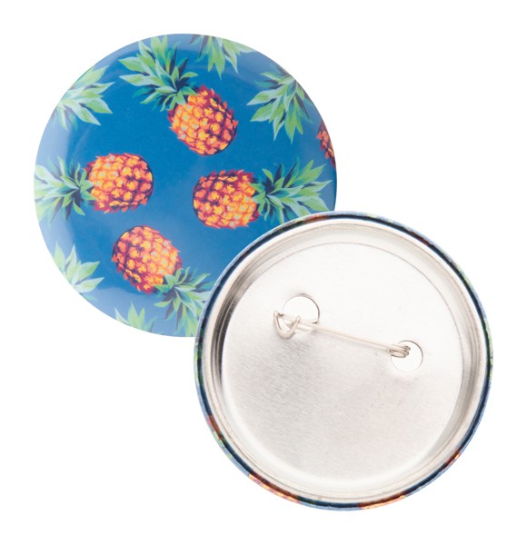 Pin Button Badge PinBadge Maxi - Silver