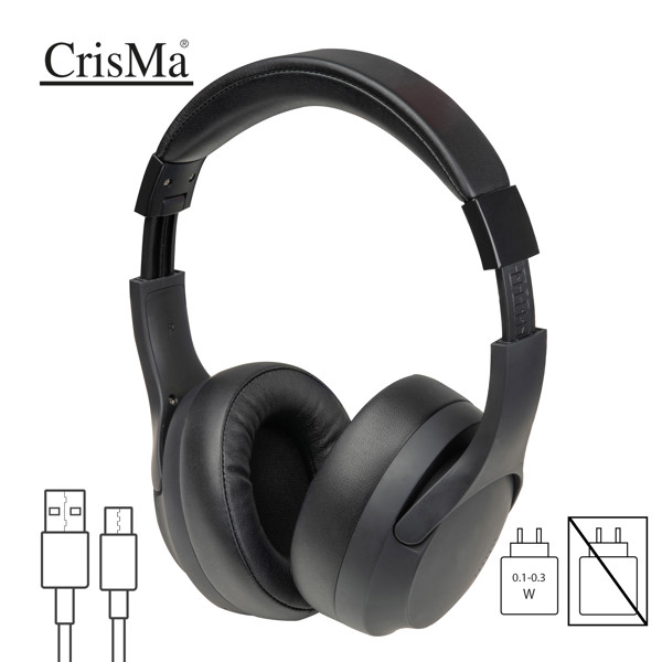 LOUISE "Over-Ear" fejhallgató - Black