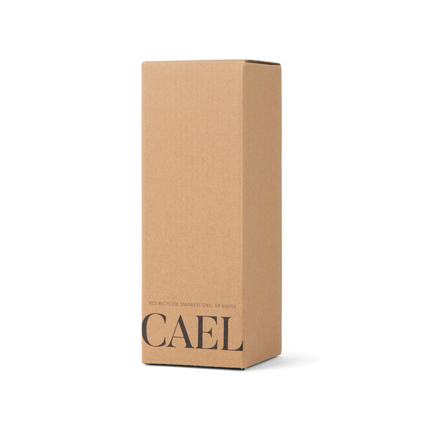 Nerezová láhev VINGA Cael 600 ml z RCS - Stříbrno-Šedá