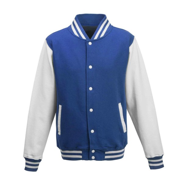 Varsity Jacket - Royal Blue / Arctic White / 2XL