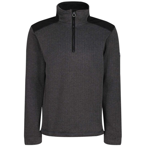 Holbeck Half Zip Fleece - Black / 3XL