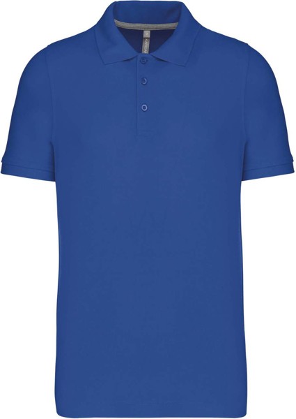 MUŠKA POLO MAJICA KRATKIH RUKAVA U PIQUÉ - Light Royal Plava / 4XL