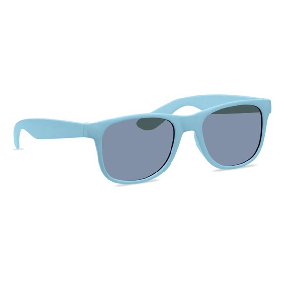 Sunglasses bamboo fibre/PP Bora - Heaven Blue