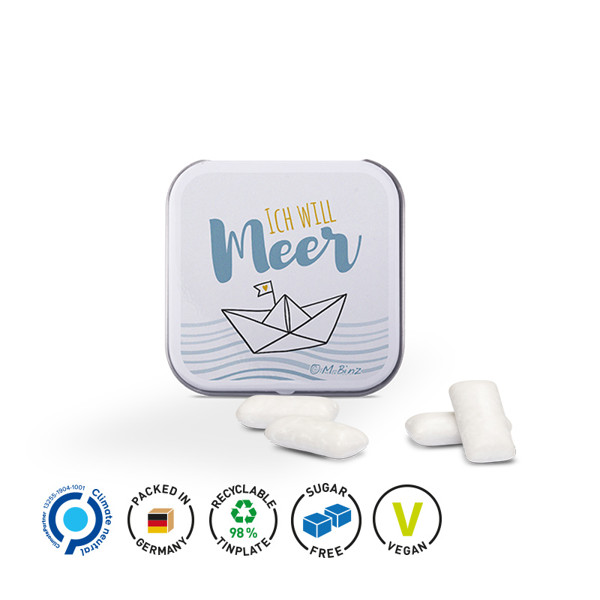Square tin