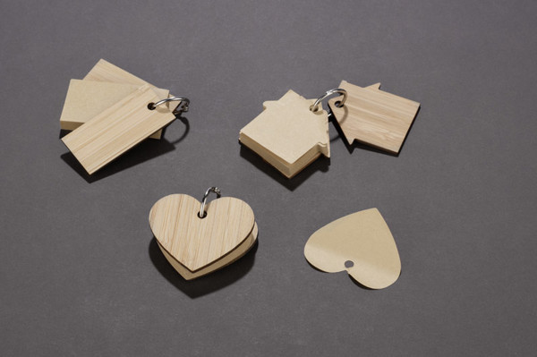 Sticky notes with key ring LOVA