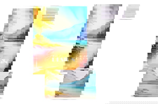 Polar fleece blanket OEKO-TEX® sublimation 120 x 150 cm 190 g/m² - White