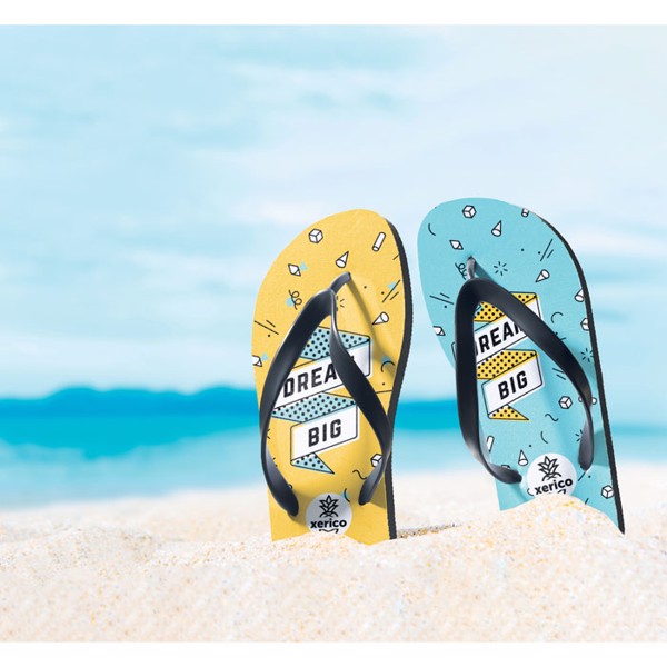 Do Mel copati za na plažo, gumijast podplat, PVC trakovi