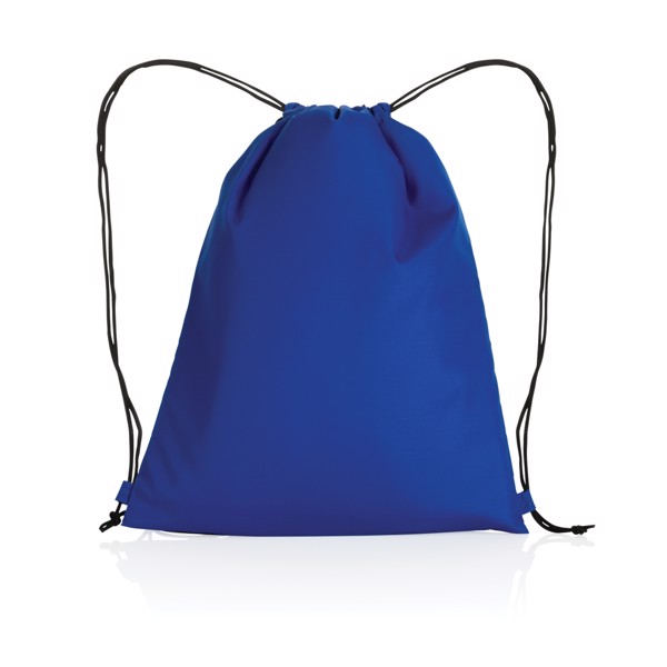 Zainetto con coulisse rPET 190T Impact AWARE™ - Blu