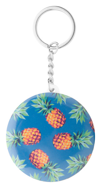 Pin Button Keyring KeyBadge Bottle