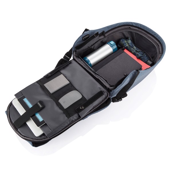 XD Design Bobby Hero Small backpack, USB, 13.3" laptop - Light Blue / Black