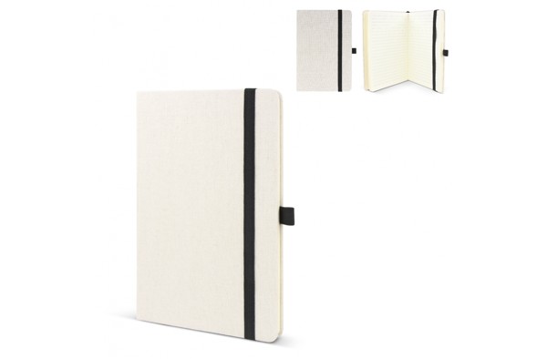 Notebook recycled cotton &amp; R-PET A5