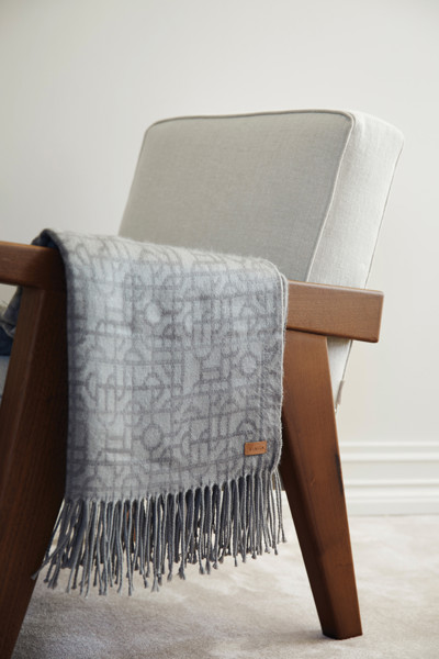 Vinga Verso blanket, acrylic, 1300x1700 mm - Grey